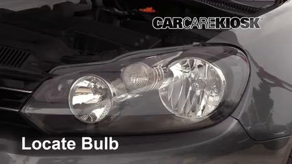 2013 Volkswagen Jetta TDI 2.0L 4 Cyl. Turbo Diesel Wagon Lights Headlight (replace bulb)