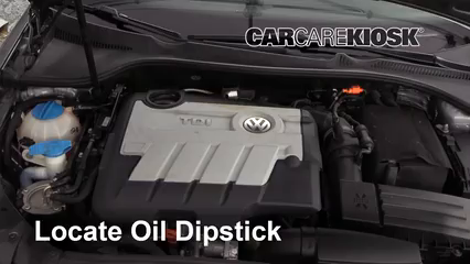 2013 Volkswagen Jetta TDI 2.0L 4 Cyl. Turbo Diesel Wagon Oil Check Oil Level