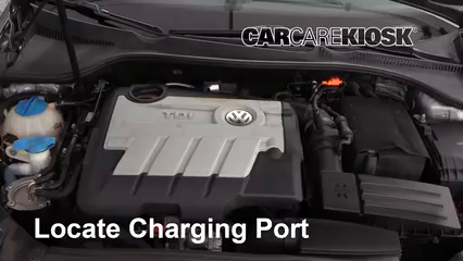 How to Add Coolant: 2010 Volkswagen Jetta TDI 2.0L 4 Cyl. Turbo Diesel