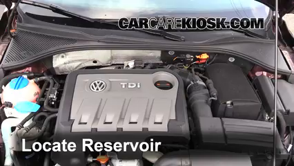 2013 Volkswagen Passat TDI SE 2.0L 4 Cyl. Turbo Diesel Windshield Washer Fluid
