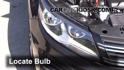 2013 Volkswagen Tiguan S 2.0L 4 Cyl. Turbo Éclairage Feu clignotant avant (remplacer l'ampoule)
