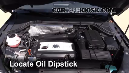Oil & Filter Change 2013 Volkswagen Tiguan S 2.0L 4 Cyl. Turbo