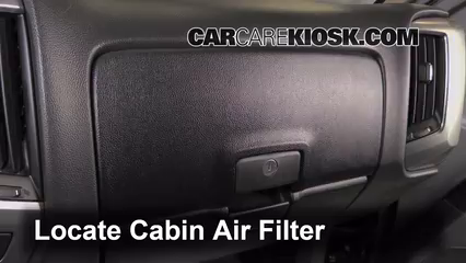 Cabin Filter Replacement Chevrolet Silverado 1500 2014 2018