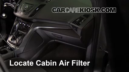 Cabin Filter Replacement: Ford Escape 2013-2017 - 2014 ... Cabin Filter Replacement: Ford Escape 2013-2017 - 2014 ...