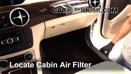 Cabin Filter Replacement: Mercedes-Benz GLK350 2010-2015 ... Cabin Filter Replacement: Mercedes-Benz GLK350 2010-2015 ...