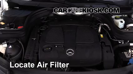 Air Filter How To 2010 2015 Mercedes Benz Glk350 2014