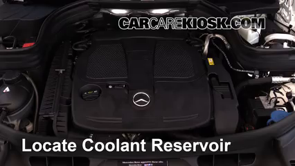 How To Add Coolant Mercedes Benz Glk350 2010 2015 2014