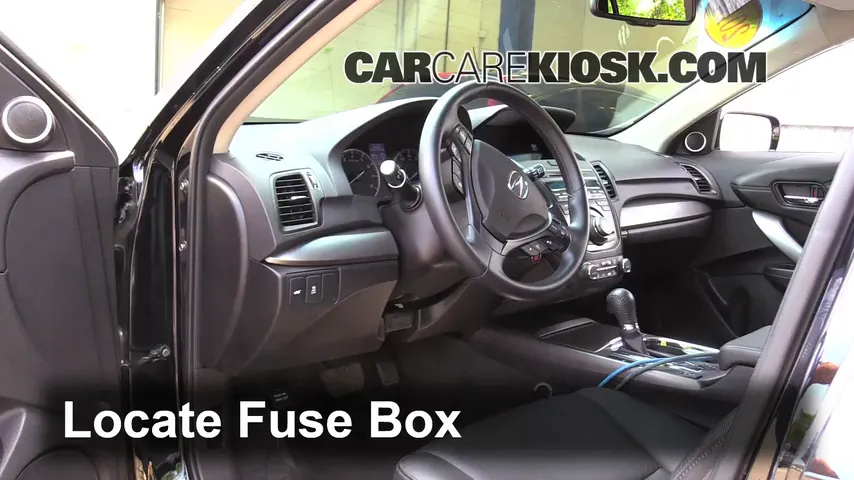 acura rdx cigarette lighter fuse Interior Fuse Box Location: 2014 Acura RDX 3.5L V6