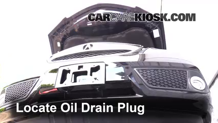 2014 Acura RDX 3.5L V6 Aceite Cambiar aceite y filtro de aceite