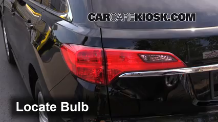 Brake Light Replacement: 2014 Acura RDX 3.5L V6