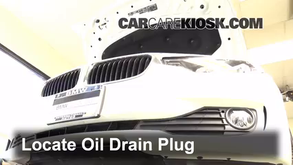 2014 BMW 320i 2.0L 4 Cyl. Turbo Aceite Cambiar aceite y filtro de aceite