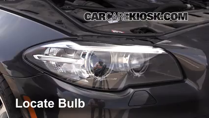 2014 BMW 535d xDrive 3.0L 6 Cyl. Turbo Diesel Éclairage Feu clignotant avant (remplacer l'ampoule)