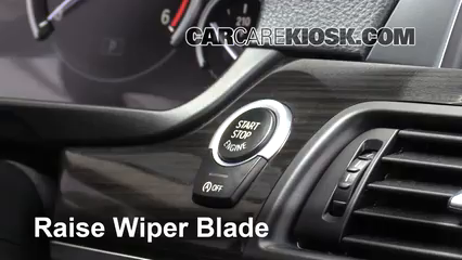 2014 BMW 535d xDrive 3.0L 6 Cyl. Turbo Diesel Balais essuie-glace avant Changer les balais des essuie-glace