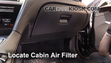 2014 BMW 650i xDrive Gran Coupe 4.4L V8 Turbo Filtro de aire (interior)