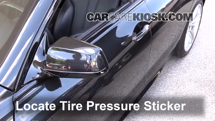 2014 BMW 650i xDrive Gran Coupe 4.4L V8 Turbo Pneus et roues Vérifier la pression des pneus