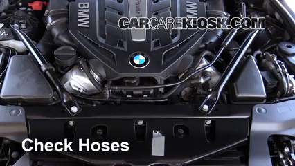 2014 BMW 650i xDrive Gran Coupe 4.4L V8 Turbo Hoses