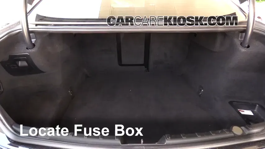 Replace a Fuse: 2014 BMW 650i xDrive Gran Coupe 4.4L V8 Turbo