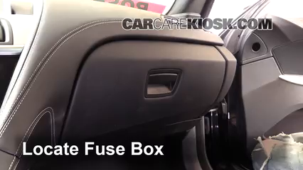 Interior Fuse Box Location: 2014 BMW 650i xDrive Gran Coupe 4.4L V8 Turbo