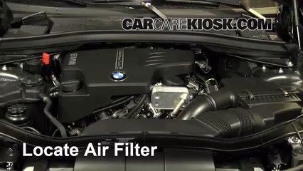 2014 BMW X1 xDrive28i 2.0L 4 Cyl. Turbo Filtro de aire (motor) Control