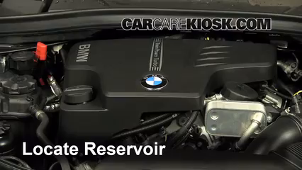 2014 BMW X1 xDrive28i 2.0L 4 Cyl. Turbo Líquido limpiaparabrisas Agregar líquido