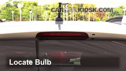 2014 Buick Enclave 3.6L V6 Luces Luz de freno central (reemplazar foco)
