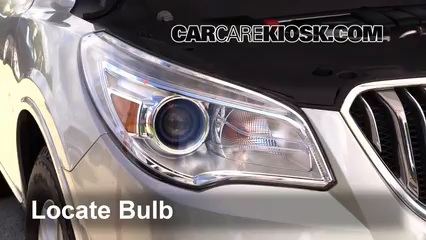 2014 Buick Enclave 3.6L V6 Luces Luz de marcha diurna (reemplazar foco)