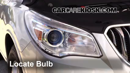 2014 Buick Enclave 3.6L V6 Lights Parking Light (replace bulb)