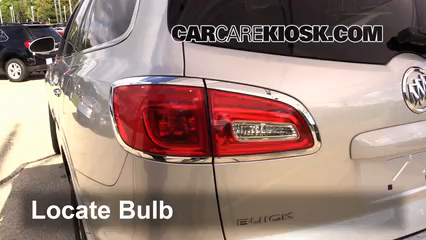 2014 Buick Enclave 3.6L V6 Éclairage Feux de marche arrière (remplacer une ampoule)