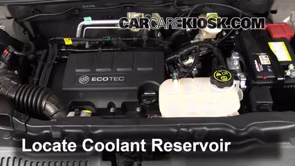 2014 Buick Encore 1.4L 4 Cyl. Turbo Antigel (Liquide de Refroidissement) Ajouter de Antigel