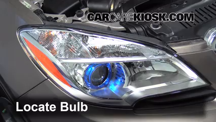 2014 Buick Encore 1.4L 4 Cyl. Turbo Éclairage Feu clignotant avant (remplacer l'ampoule)