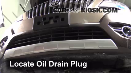 2014 Buick Encore 1.4L 4 Cyl. Turbo Aceite Cambiar aceite y filtro de aceite