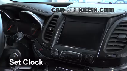 2014 Chevrolet Impala LT 3.6L V6 FlexFuel Clock
