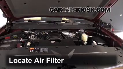 2014 Chevrolet Silverado 1500 LT 5.3L V8 FlexFuel Crew Cab Pickup Air Filter (Engine)