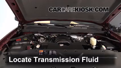 2014 Chevrolet Silverado 1500 LT 5.3L V8 FlexFuel Crew Cab Pickup Transmission Fluid Add Fluid