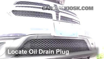 2014 Dodge Durango SXT 3.6L V6 FlexFuel Huile Changer l'huile et le filtre à huile
