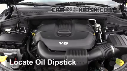 2014 Dodge Durango SXT 3.6L V6 FlexFuel Aceite Controlar nivel de aceite