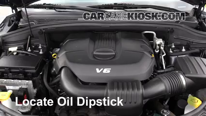 Transmission Fluid Level Check 2014 Dodge Durango SXT 3.6L V6 FlexFuel