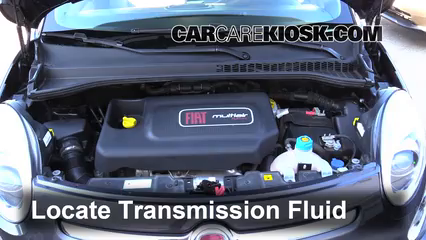 2014 Fiat 500L 1.4L 4 Cyl. Turbo Transmission Fluid Add Fluid