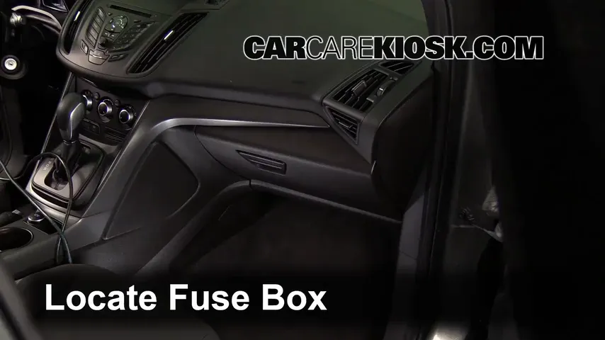 2014 ford escape cigarette lighter fuse Interior Fuse Box Location: 2014 Ford Escape S 2.5L 4 Cyl