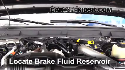 2014 Ford F-350 Super Duty King Ranch 6.7L V8 Turbo Diesel Brake Fluid