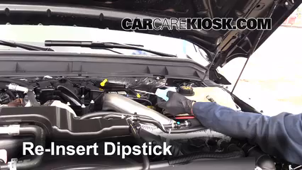 Transmission Fluid Level Check Ford F 350 Super Duty 2008 2016 2014 Ford F 350 Super Duty King Ranch 6 7l V8 Turbo Diesel