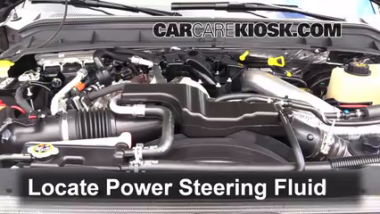Add Transmission Fluid: 2014 Ford F-350 Super Duty King Ranch 6.7L V8