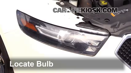 2014 Ford Taurus SHO 3.5L V6 Turbo Lights Turn Signal - Front (replace bulb)