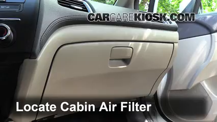 2014 Honda Civic LX 1.8L 4 Cyl. Sedan Filtro de aire (interior)