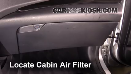 2014 Hyundai Azera Limited 3.3L V6 Air Filter (Cabin) Check