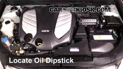 Oil & Filter Change 2014 Hyundai Azera Limited 3.3L V6