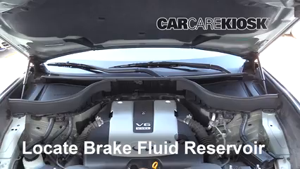 2014 Infiniti QX70 3.7L V6 Brake Fluid