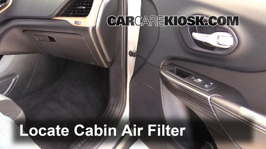 2014 Jeep Cherokee Cabin Air Filter Location: Easy Find!