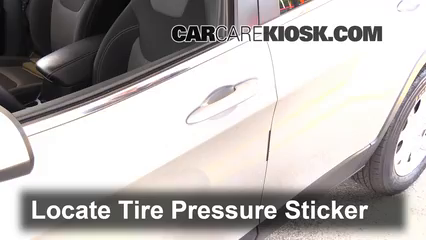 2014 Jeep Cherokee Latitude 3.2L V6 Tires & Wheels Check Tire Pressure