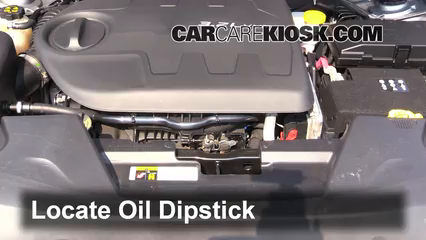 2014 Jeep Cherokee Latitude 3.2L V6 Oil Check Oil Level